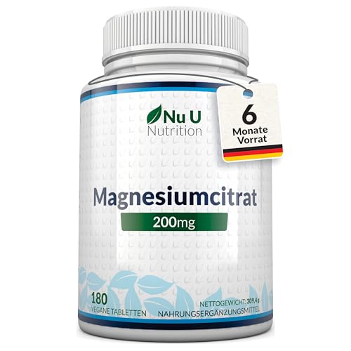 Nu U Nutrition Magnesiumcitrat
