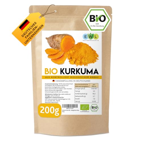 Ewl Naturprodukte Bio Curcuma