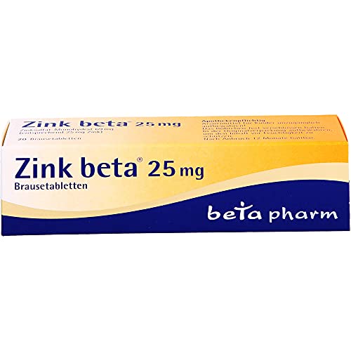 Betapharm Arzneimittel Gmbh Zink Brausetabletten