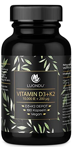 Luondu Hochdosiertes Vitamin D3 K2