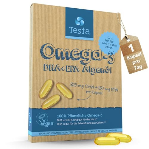 Testa Omega 3 Algenöl