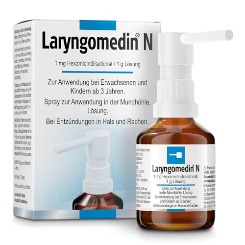 Laryngomedin Spray Gegen Halsschmerzen
