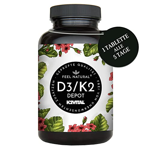 Feel Natural Hochdosiertes Vitamin D3 K2