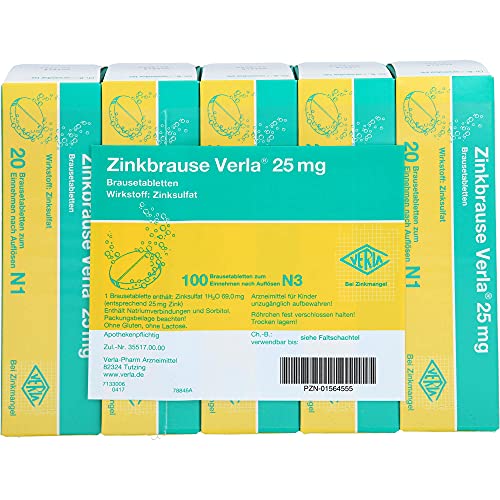 Zinkbrause Zink Brausetabletten