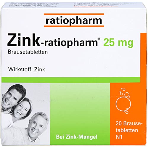 Ratiopharm Zink Brausetabletten